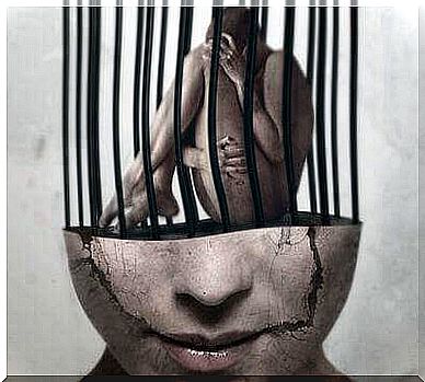 person imprisoned in the mind