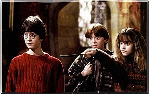 Harry, Ron and Hermione