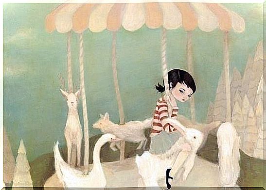 little-girl-on-the-carousel